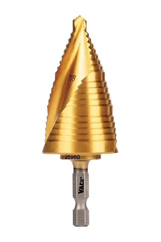 Klein Tools 25960 Kademeli Matkap Ucu, 7/8 Ila 1-3/8-inç, Spiral