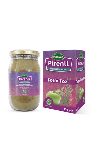 Mindivan Pirenli Karışık Bitkisel Elma Toz 135 G