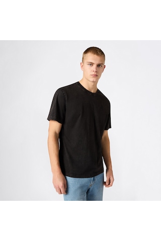 Champion Ss Regular Fit Erkek Siyah T-shirt 221575 2800282