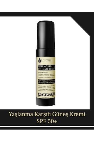 Well Aging Ultimate Lush İnce Çizgi Ve Kırışıklık Azaltıcı Yaşlanma Karşıtı Spf 50+ Güneş Kremi 50ml