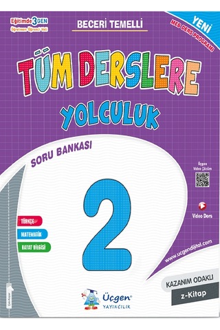 Üçgen 2.sınıf Maarif Modeli Turuncu Üçlük Tüm Derslere Yolculuk+okuma Anlama+problemlerle Matematik