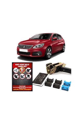 Barrer Peugeot 308 II Ön/Arka Kapı Gergi (Limitör) Tamir Kiti 2013-2018