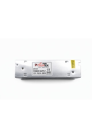 12v 16.5a Metal Kasa Güç Kaynağı Ip20 198w Kalın Kasa Trafo Adaptör