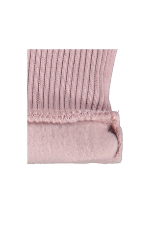Civil Baby Çiçek Nakışlı Basic Kapşonlu 6-18 Ay Sweatshirt - Lila Soft Gül Kurusu
