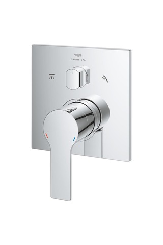 Grohe 29176001 Allure Tek Kumandalı 3 Yönlü Banyo Bataryası Gümüş