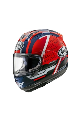 Arai RX7 Evo Maverick Kapalı Kask Kırmızı Mavi