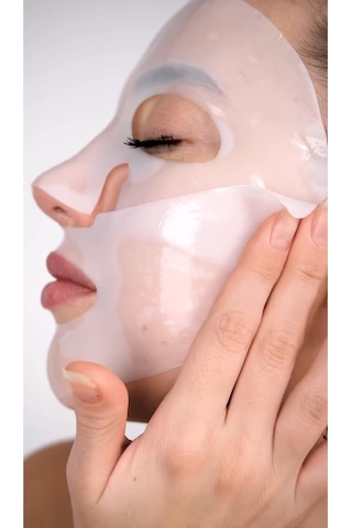 Bio Collagen Melting Gel Mask Kolajen & Hyaluronik Asit Nemlendirici Yüz Maskesi 4'lü Paket