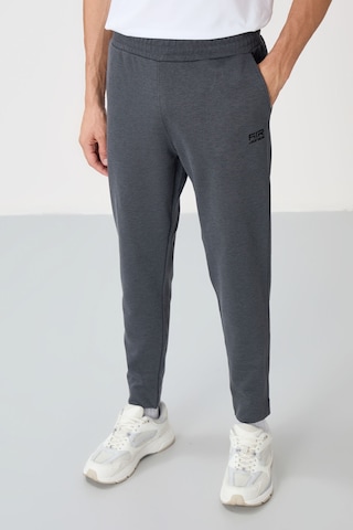 Tommy Life Carlos Koyu Gri Standart Kalıp Erkek Eşofman Takım - 85209 Koyu Gri
