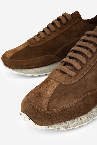 Valmenti Erkek Hakiki Deri Kahverengi Sneakers & Spor Ayakkabı 1202 2891-435 Erk Ayk Y26 Sıgaro Suet