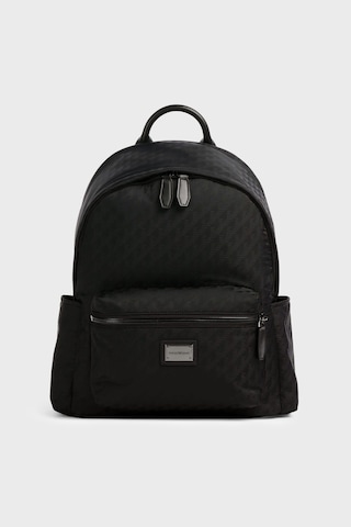 Emporio Armani Tamamı Logolu Ayarlanabilir Askılı Sırt Çantası Erkek Sırt Çantası Em006665 Af28798 Uc001 Siyah
