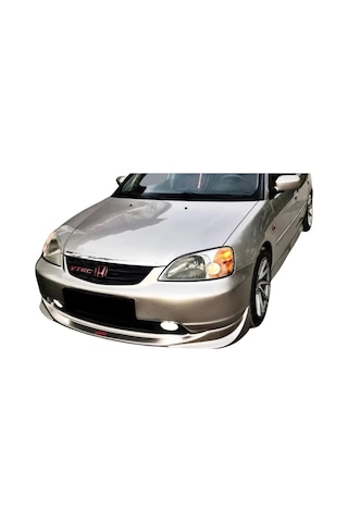 Honda Civic Vtec 2 S2000 Ön Ek Plastik Siyah Karlık-ön-ek-bodykit 2001 2002 2003 Makyajsız Kasa