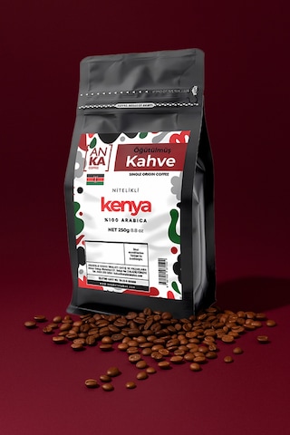 Kenya Nitelikli Taze Öğütülmüş Filtre Kahve 250 G %100 Arabica Single Origin Kenya Nitelikli Taze Öğütülmüş Filtre Kahve 250 G %100 Arabica Single Origin