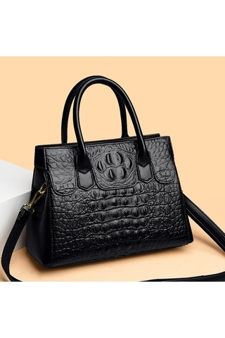 Kadın Çantası Yeni Moda Büyük Kapasiteli Çanta Anne Haberci Çantası Tote Çanta Dayanıklısiyah Diğer