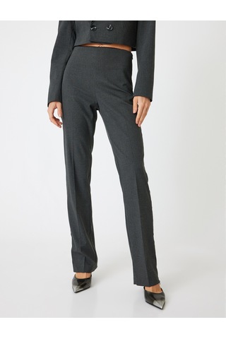 Koton Kumaş Pantolon Slim Fit Antrasit 5wak40028uw Antrasit