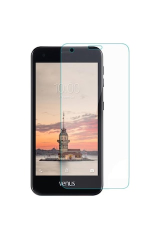 Vestel Uyumlu Venüs V3 5040 Nano Kırılmaz Cam Ekran Koruyucu Şeffaf