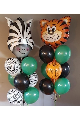Aşkın Parti Evi Safari Konsept Safari Folyo Balon Ve Lateks Ve Metalik Balon Safari B 769380551360 Aşkın Parti Evi Safari Konsept Safari Folyo Balon Ve Lateks Ve Metalik Balon Safari B 769380551360