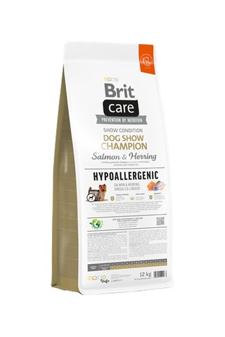 Brit Care Yarışma Köpekleri Kondisyonu İçin, Hipoalerjenik, Somonlu Ve Ringa Balıklı Kuru Mama 12 Kg