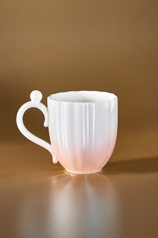 Karaca Shell Lüsterli İstiridye Kupa 380 Ml Pembe