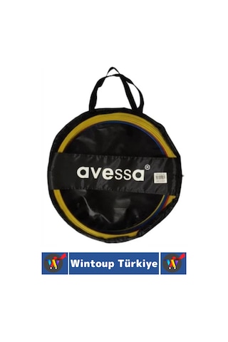 Antrenmanmalzemesi Futbol Basketbol Spor Koordinasyon Çabukluk Çantalı Antrenman Çemberi 12'li Set Çok Renkli