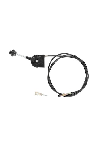 Pazly 3 Metre Manuel Gaz Kontrol Kablosu - Ekskavatör Ve Mikser Kamyonu İçin, Dayanıklı Pu Ve Paslanmaz Çelik