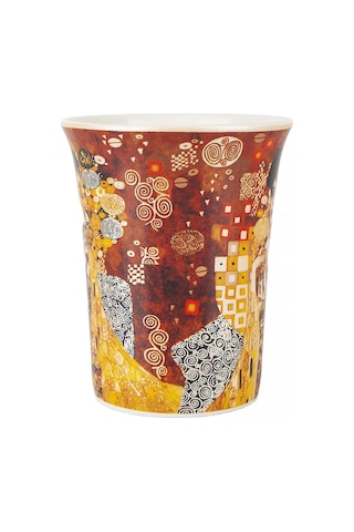 Nouvelle Klimt Çay Ve Kahve İçin Porselen Kupa, 320 Ml 217120274 Kahverengi