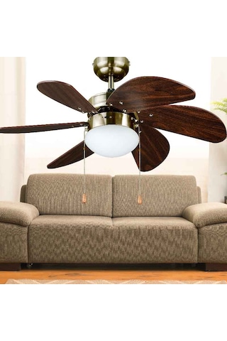 Kaşkar L36009 6 Kanatlı 32" Tavan Vantilatörü