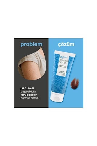 Salicylic Acid Kerastosis Scrub - Kerastosis Peeling - 200ml