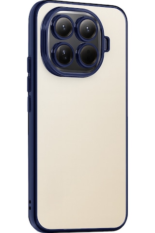 Xiaomi Mi 15t Pro İçin Uyumlu 3d Kamera Korumalı Şeffaf Tasarım Bumper Kılıf