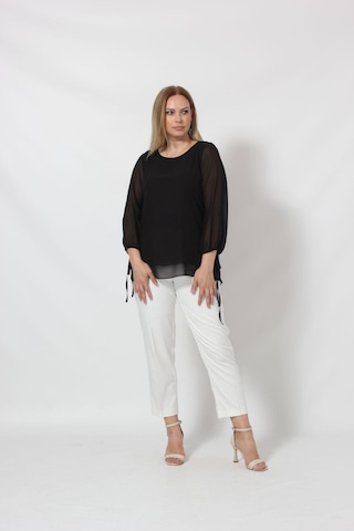 Moda Berray 3243-1 Kol Ucu Bağlama Detaylı Bluz 001