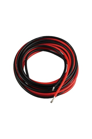 Robotistan 16 Awg 1 Metre Siyah Ve Kırmızı Silikon Kablo