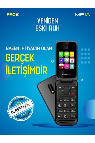 Yerli Üretim Kamerasız Kapaklı Tuşlu Cep Telefonu Asker Öğrenci Yaşlı Btk 7 Gün Şarj Detoks Telefonu 2 Yıl li