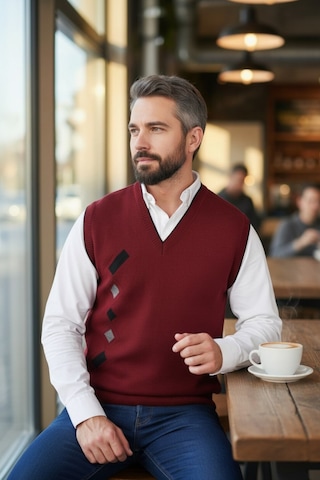 Kamalı Erkek Bordo Tüylenme Yapmayan Anti-pilling Standart Fit Normal Kesim V Yaka Triko Süveter Kamalı Erkek Bordo Tüylenme Yapmayan Anti-pilling Standart Fit Normal Kesim V Yaka Triko Süveter