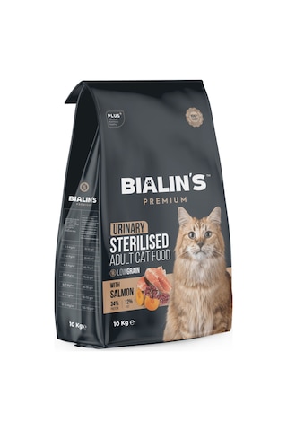 Bialins Premium Kısırlaştırılmış Kedi Maması Somonlu 10kg Bialins Premium Kısırlaştırılmış Kedi Maması Somonlu 10kg