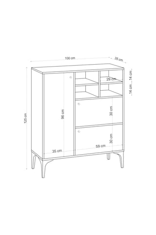 Decormet Ewa Konsol Safir Meşe- Dec-20055 Diğer
