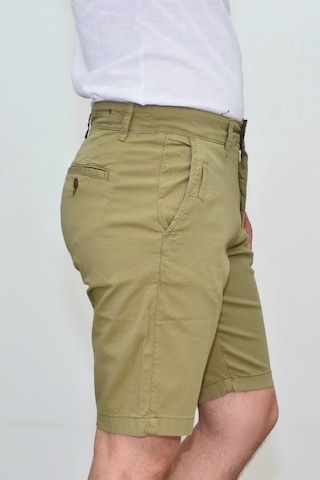 Superfly Erkek 20703 Slim Chino Short Koyu Haki 2070310 Siyah