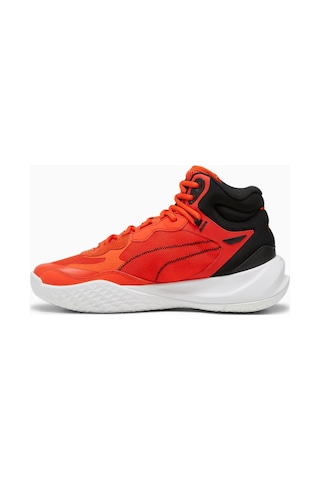 Puma Playmaker Pro Mid Erkek Kırmızı Basketbol Ayakkabısı 377902 Kırmızı