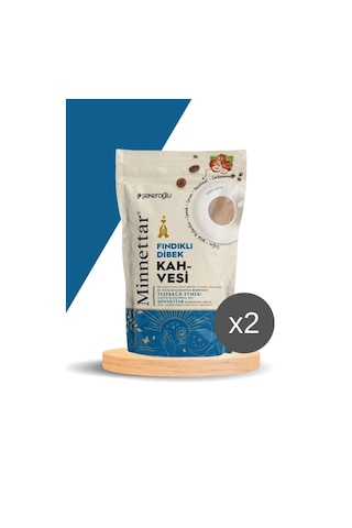 Şekeroğlu Minnettar Fındıklı Dibek Kahvesi 2 x 165 G