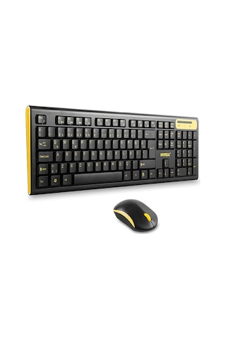 Everest KM-5535 Usb Multimedia Kablosuz Q Standart Klavye Mouse Set