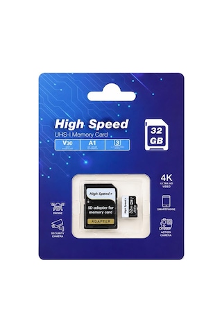 Elba High Speed 32gb A1 V30 U3 Micro Hafıza Kartı Class10