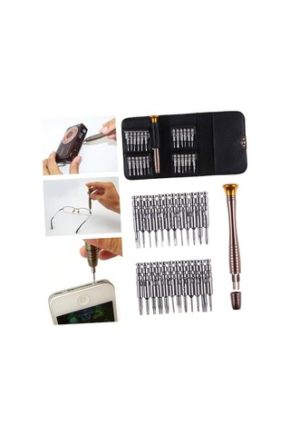 Mini Cüzdan Tornavida Seti - 9044795244868do Çok Renkli