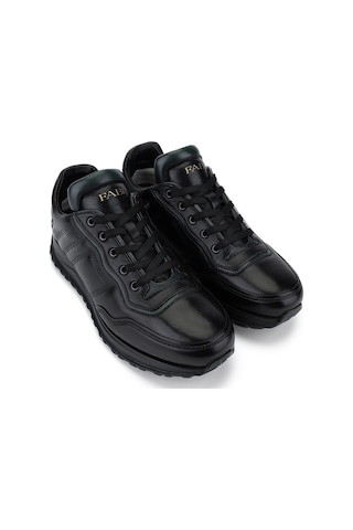 Fabi Erkek Hakiki Deri Siyah Sneakers & Spor Ayakkabı 510 Fu1240bl Erk Ayk Sk24-25 Nero/bottle Siyah