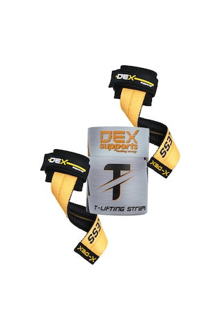 T-Grıps Lifting Straps Halter Kayışı - Sarı