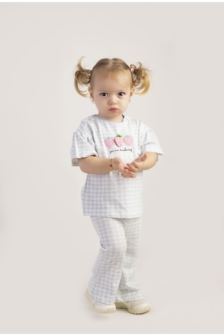 Harika Kids Kız Bebek İspanol Paça Alt-üst Takım 001