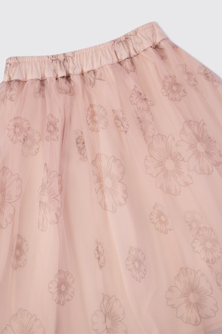 Panço Kız Çocuk Pudra Tütü Etek Pembe