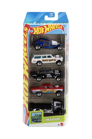 Hw 5 Lı Araba Setı Hw Gassers Jbj84 Çok Renkli