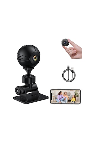 Fs Mini Kamera, Pilli Ve Wi-fi, 1080p Hd Mini Kamera, Wi-fi