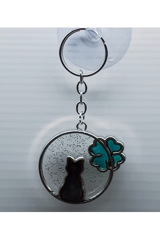Kedi Epoksi Anahtarlık