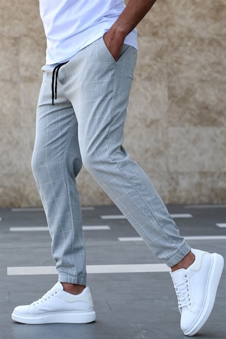 Madmext Madmext Ekoseli Gri Jogger Mad4081-gri Gri