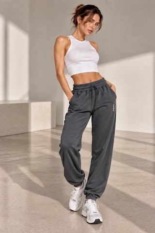 Bb Butik Basic Dökümlü Modal Kumaş Lastikli Bel Rahat Kesim Jogger Pantolon Zg3535 Antrasit