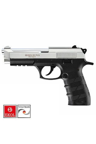 Ekol S P92 B Polimer Airsoft Havalı Blowback Parlak Beyaz